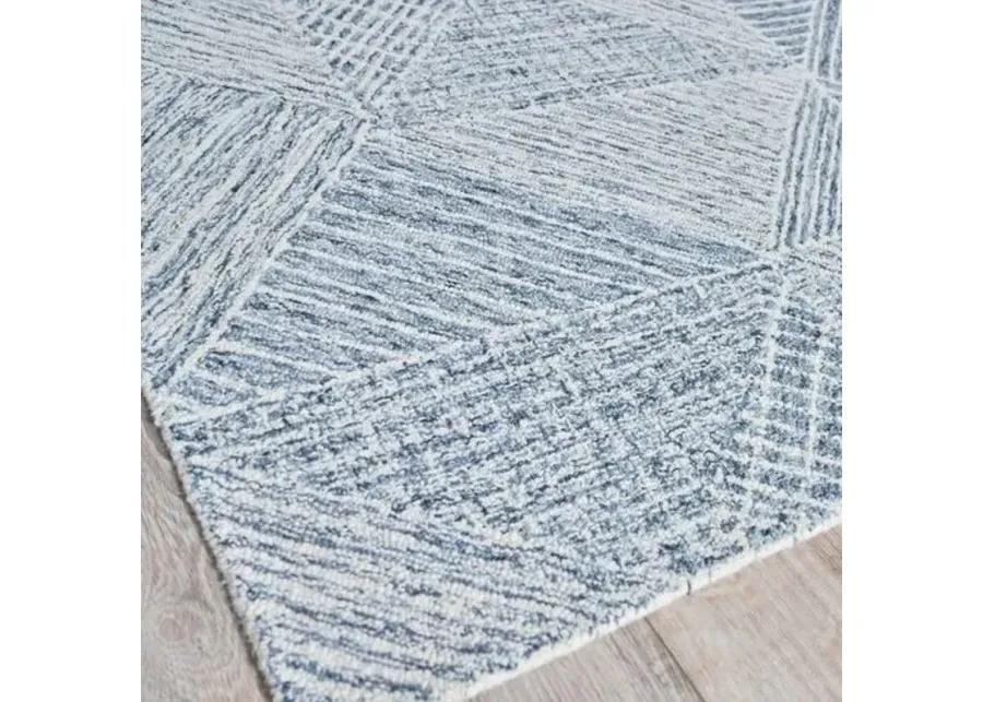 Caprice hand-tufted Rug - Navy/Ivory - Exquisite Rugs - Handcrafted - Blue - Blue