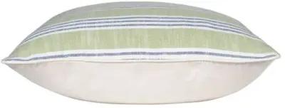 Quogue Outdoor Pillow - Green/Blue