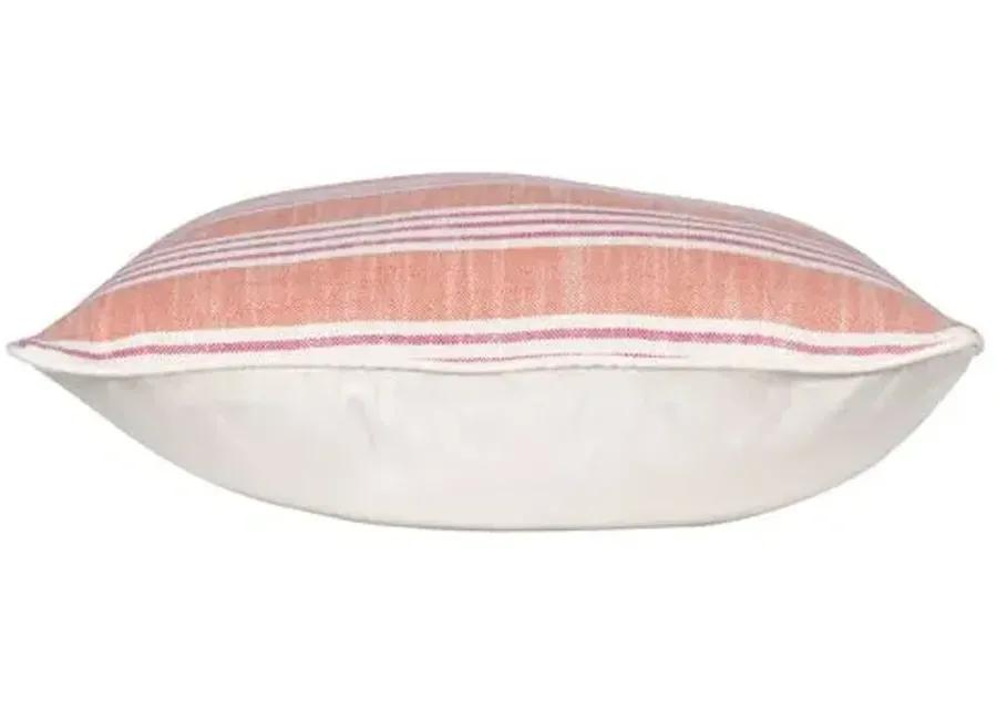 Quogue Outdoor Pillow - Coral/Pink