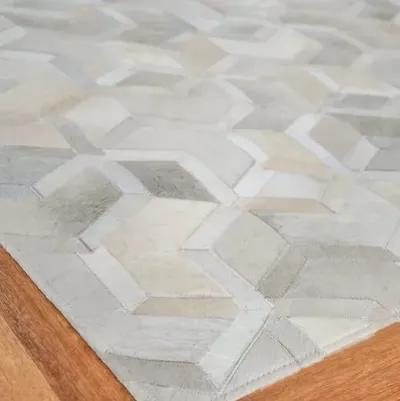 Natural Hide Cowhide hand-tufted Rug - Ivory - Exquisite Rugs - Handcrafted - Ivory