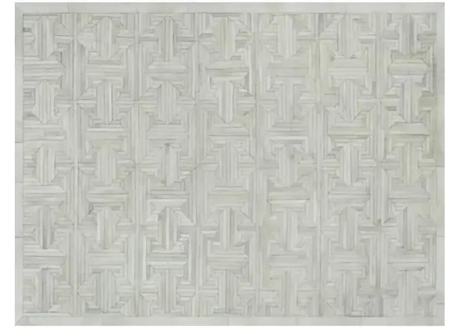 Natural Hide Cowhide hand-tufted Rug - Cream - Exquisite Rugs - Handcrafted - Ivory - Ivory