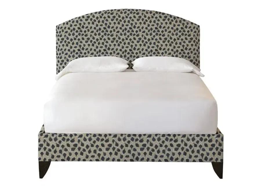 Trinka Upholstered Bed - Blue