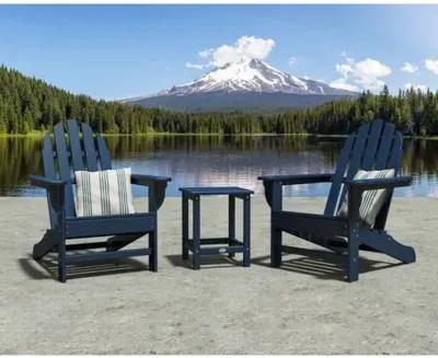 Leopold Outdoor Side Table - Navy - Blue