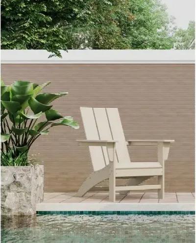 Leopold Outdoor Adirondack Chair - Sand - Beige