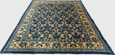 Peking Chinese Rug 8' X 10' - Blue - Blue