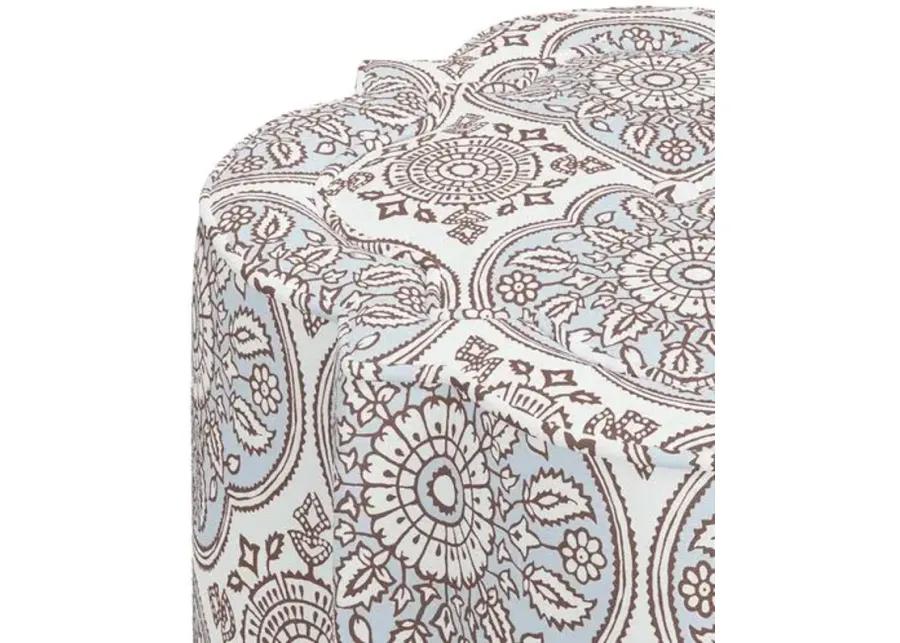 Shiza Ottoman - Madura Vista - Brown