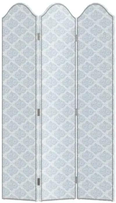 Turfa Room Screen - Issa Light Indigo - Blue