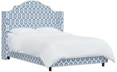 Samrina Wingback Bed - Bamana Lapis - Blue