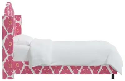 Samrina Wingback Bed - Poppy - Pink