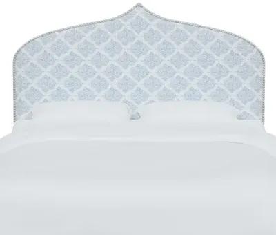 Alina Headboard - Issa Light Indigo - Blue