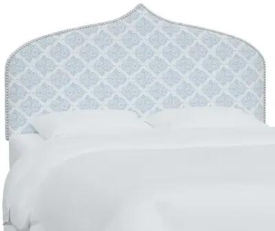 Alina Headboard - Issa Light Indigo - Blue