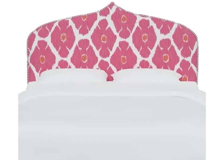 Alina Headboard - Poppy - Pink