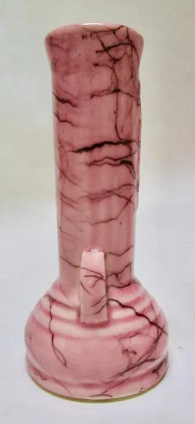 McCoy American Pottery Spiderweb Vase - The Emporium Ltd. - Pink