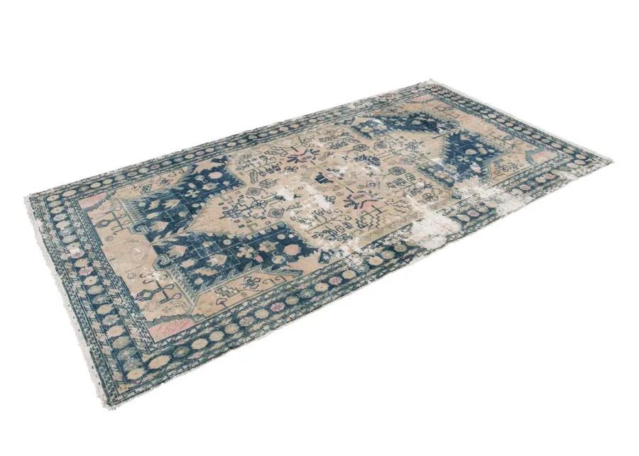 Vintage Blue Rug 4' 8" x 8' 10" - Apadana - Blue