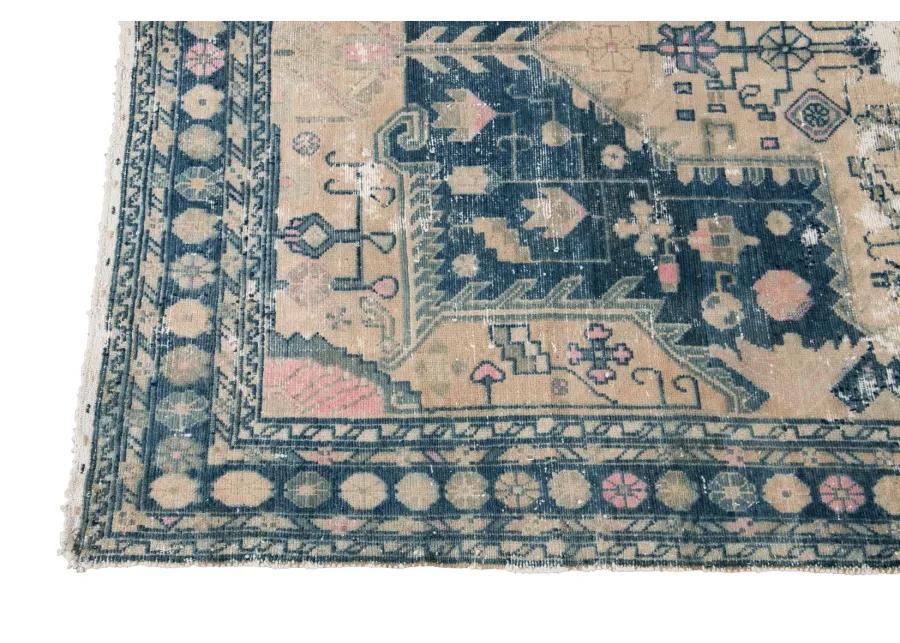 Vintage Blue Rug 4' 8" x 8' 10" - Apadana - Blue