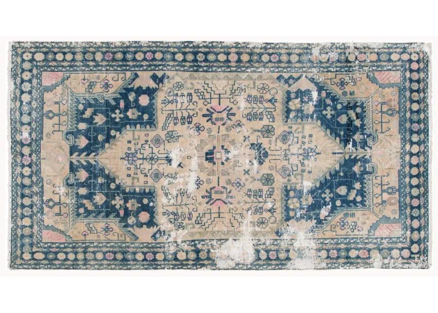 Vintage Blue Rug 4' 8" x 8' 10" - Apadana - Blue