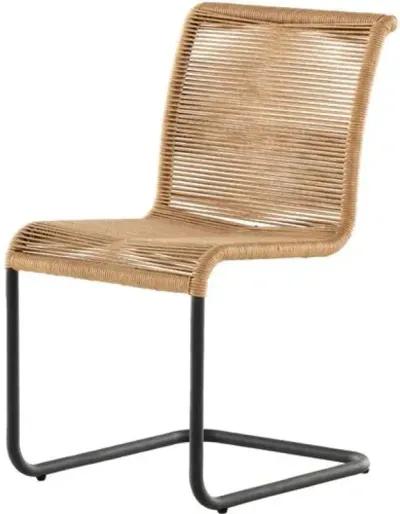 Lucca Rope Outdoor Dining Chair - Natural - Beige