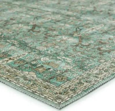 Razi Trellis Rug - Green/Tan - Nikki Chu - Green