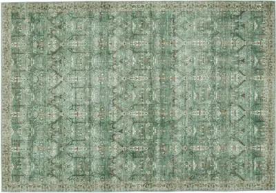 Razi Trellis Rug - Green/Tan - Nikki Chu - Green