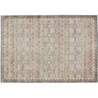 Dalia Trellis Rug - Tan/Lt Gray - Nikki Chu - Brown - Brown