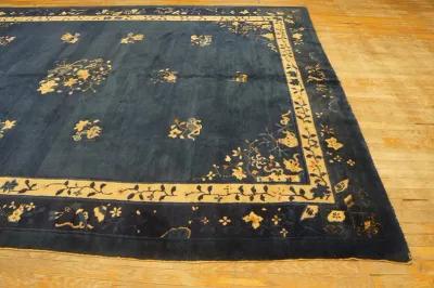 Antique Chinese Peking 8'x10' - Blue