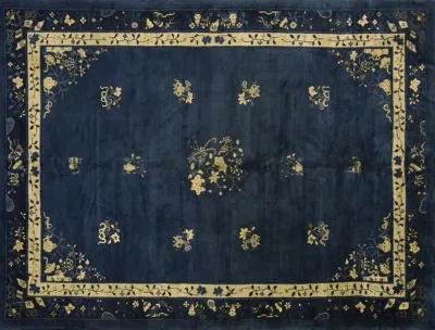 Antique Chinese Peking 8'x10' - Blue