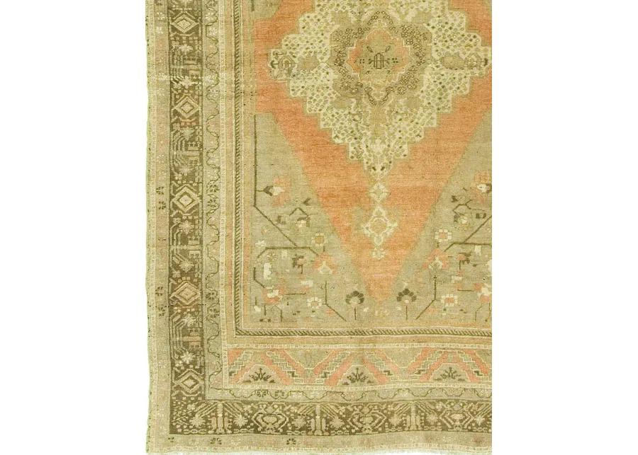 Turkish Oushak Rug 5'11 x 10'2 - Beige - Beige