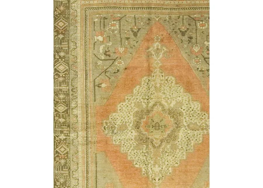 Turkish Oushak Rug 5'11 x 10'2 - Beige - Beige