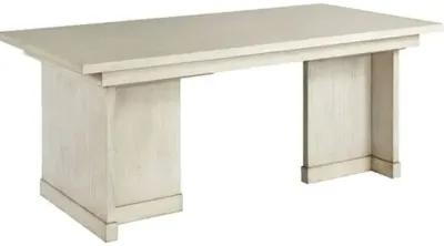 Leonor Executive Desk - Ash - Beige