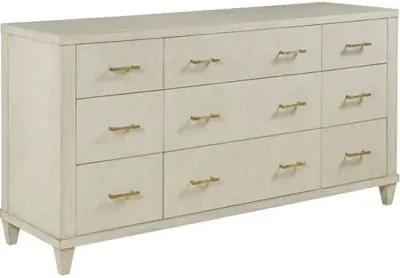 Yasmin Double Dresser - Ivory/Brass - Beige