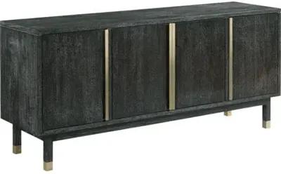 Archer Cabinet - Slate/Brass