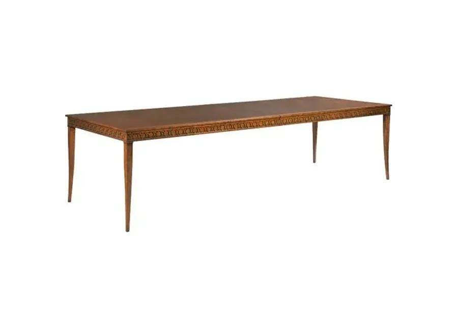 Deena Extension Dining Table - Cherry Bordeaux