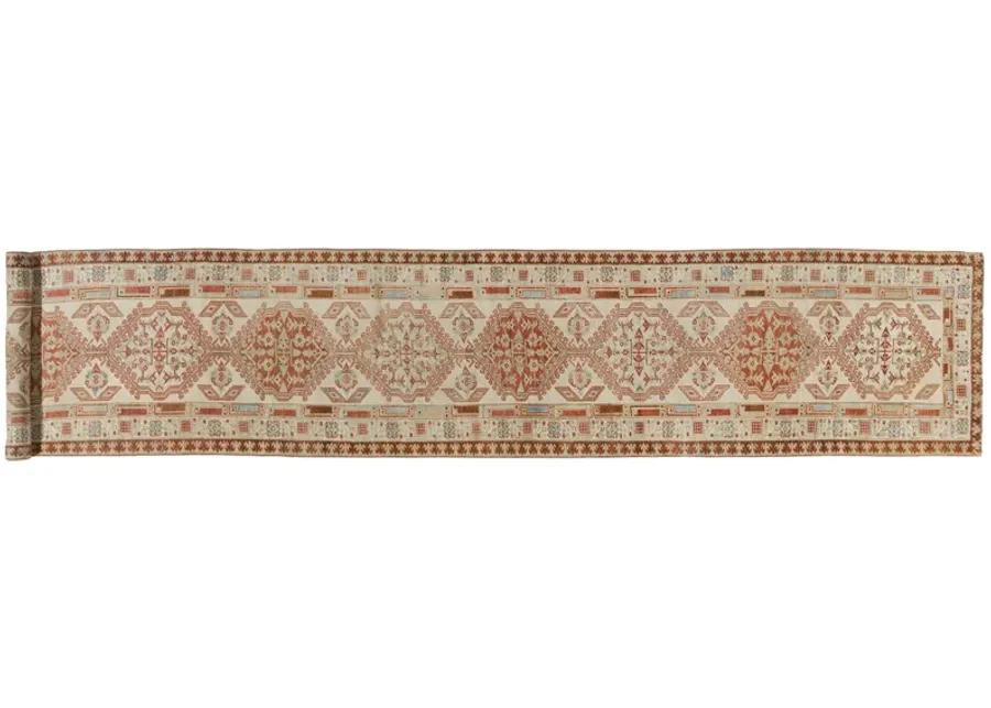 Persian Serab Runner 3'2 X 17'11 - Red