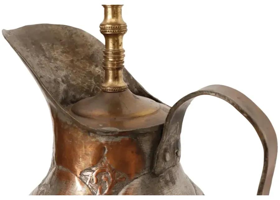 Middle Eastern Pitcher Table Lamp - Interesting Things