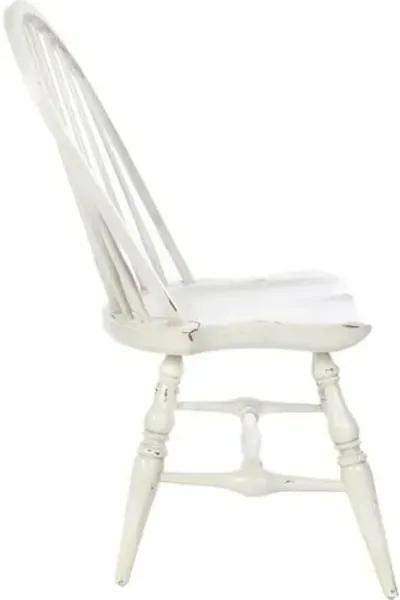 Meirit Windsor Side Chair - Antique White