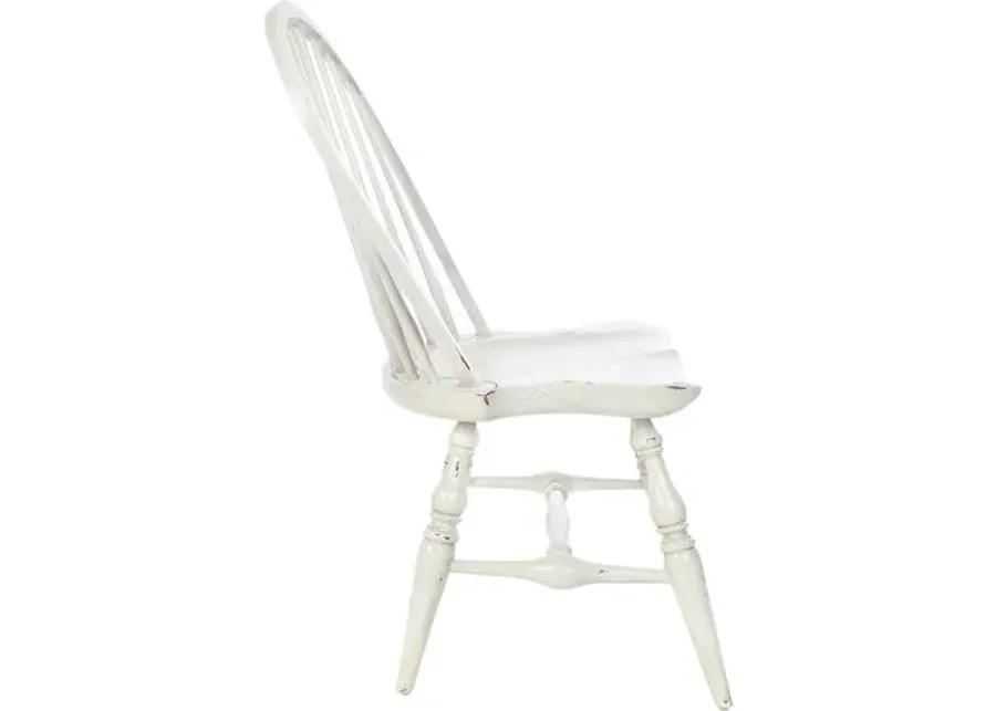 Meirit Windsor Side Chair - Antique White