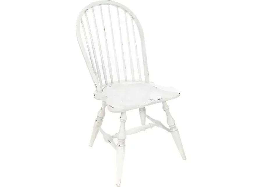 Meirit Windsor Side Chair - Antique White