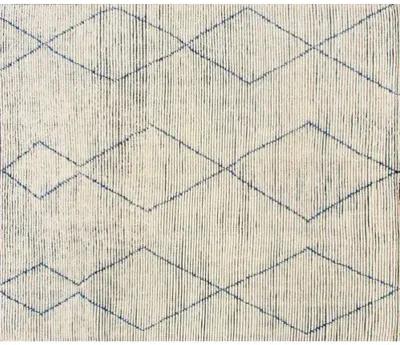 Baha Hand-Knotted Rug - Denim - STARK - White - White