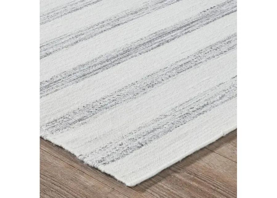 Jodell Hand-Knotted Rug - Silver - STARK - Handcrafted - Gray - Gray