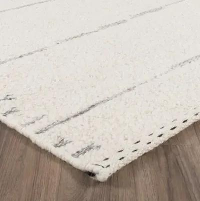 Kuper Hand-Knotted Rug - Bone - STARK - Ivory - Ivory