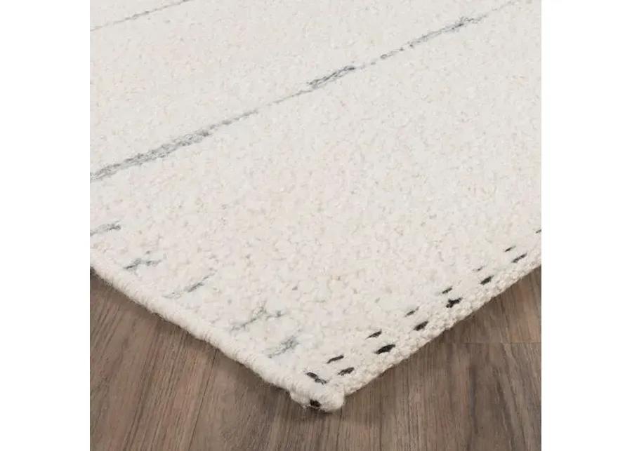 Kuper Hand-Knotted Rug - Smoke - STARK - Ivory - Ivory