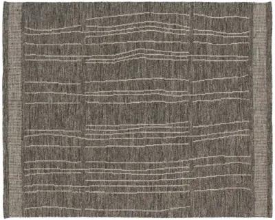 Nakita Hand-Knotted Rug - Charcoal - STARK - Gray - Gray