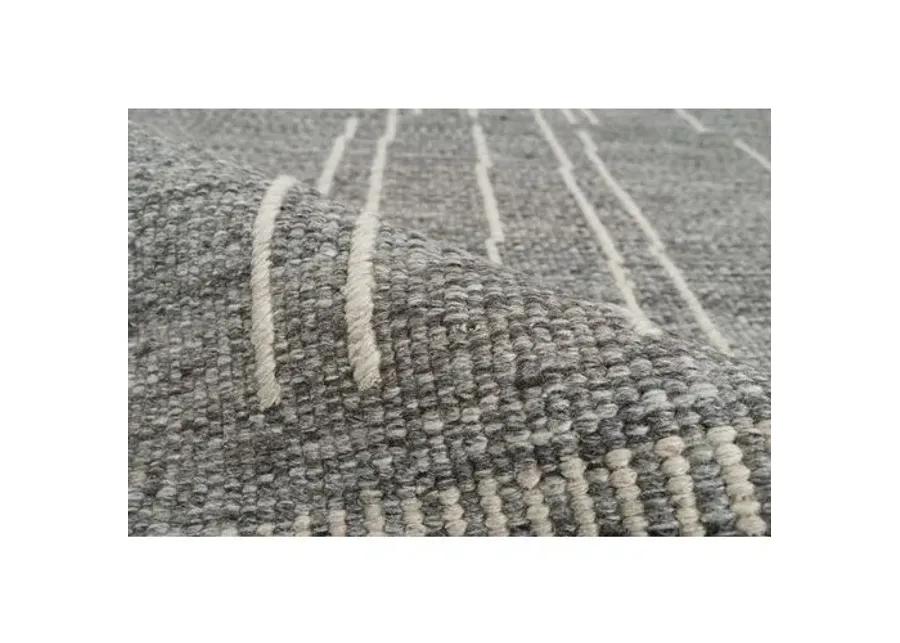 Nakita Hand-Knotted Rug - Gray Multi - STARK - Gray