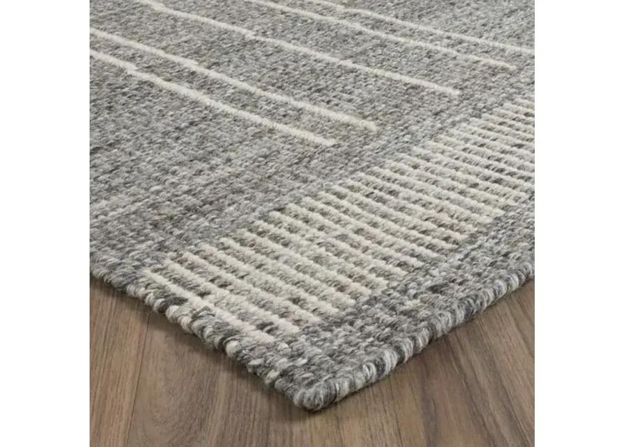 Nakita Hand-Knotted Rug - Gray Multi - STARK - Gray