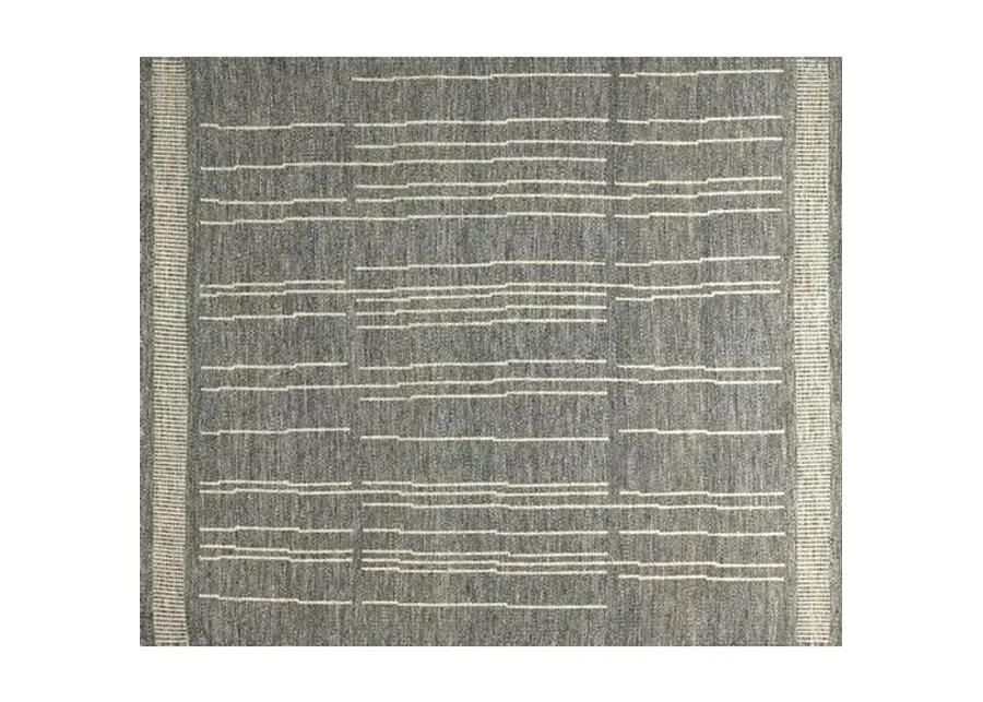 Nakita Hand-Knotted Rug - Gray Multi - STARK - Gray