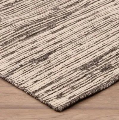 Paras Hand-Knotted Rug - Khaki - STARK - Brown - Brown