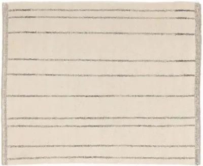 Xava Hand-Knotted Rug - Silver Stripe - STARK - Beige - Beige