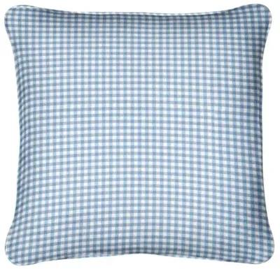 Stone Harbor Outdoor Pillow - Chambray - Handcrafted