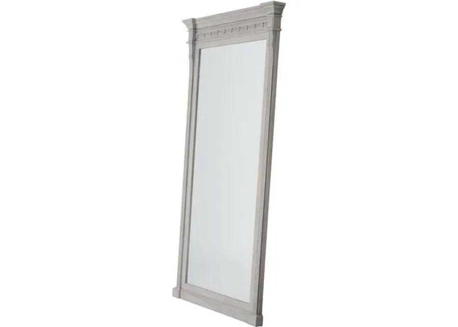 Stassi Oversized Floor Mirror - Antique Gray Pine