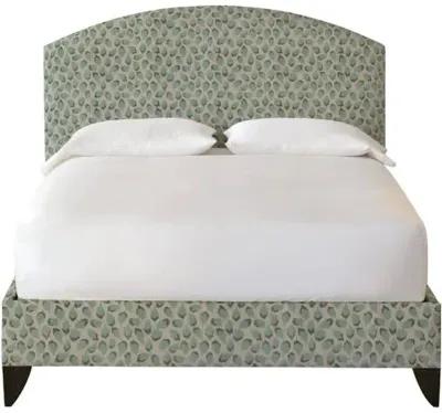 Trinka Upholstered Bed - Green